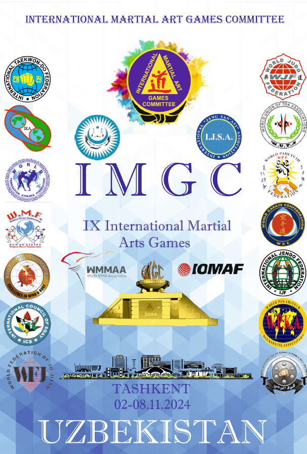  IX-INTERNATIONAL  MARTIAL  ARTS  GAMES  UZBEKISTAN 02-08.11.2024